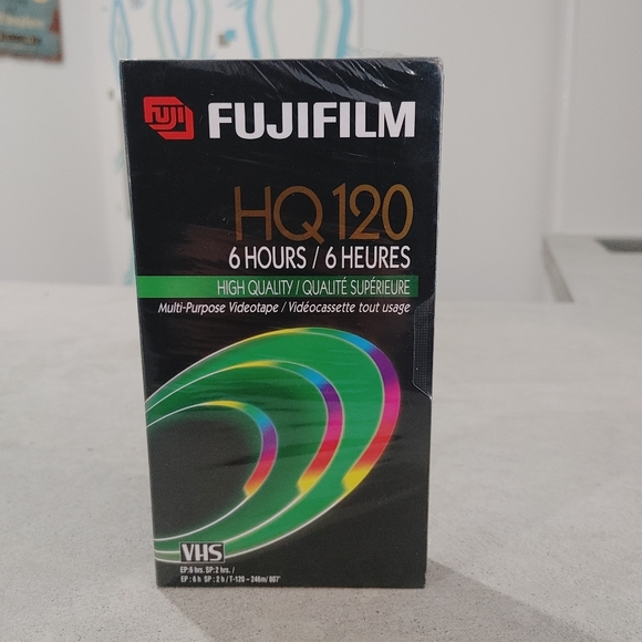 Brand new Fujifilm VHS tape - Picture 1 of 3